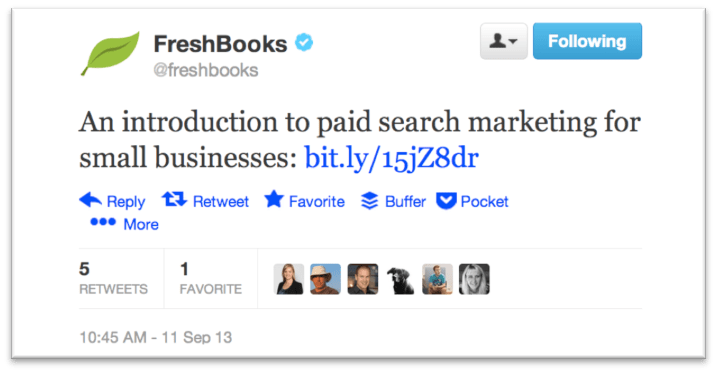 FreshBooks Social Media Audit Danielle Geva