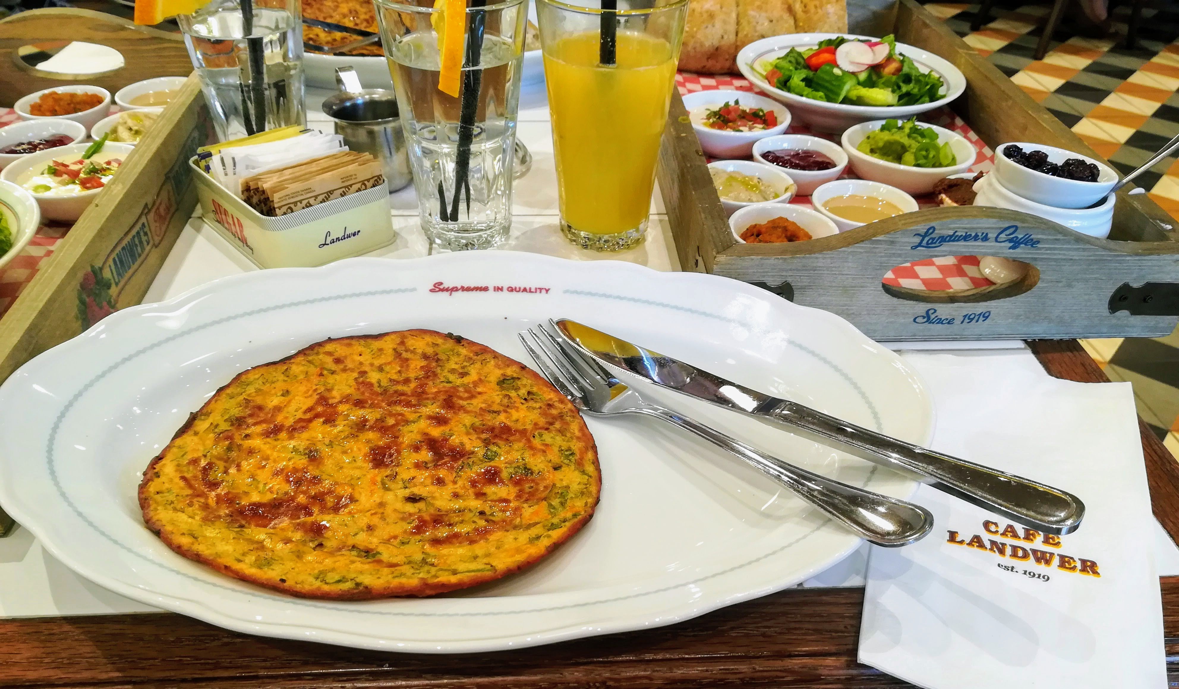 Brunch at Cafe Landwer